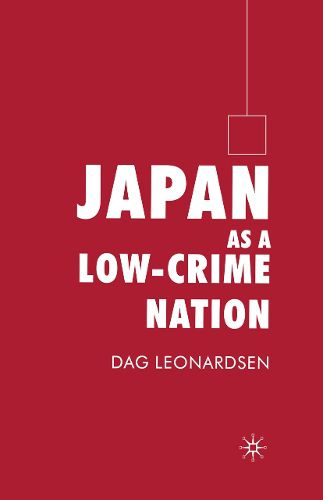 Cover image for Japan as a Low-Crime Nation