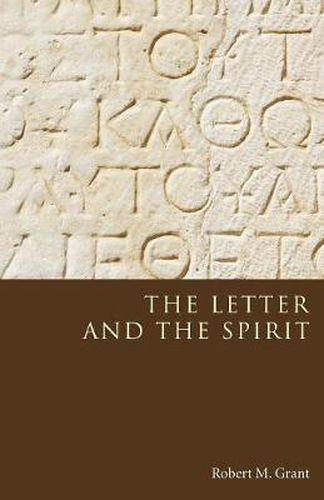 The Letter and the Spirit