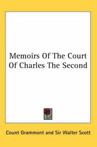 Cover image for Memoirs of the Court of Charles the Second