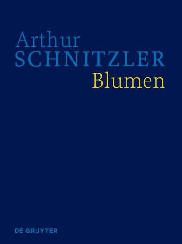 Cover image for Blumen: Historisch-Kritische Ausgabe