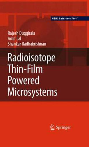 Cover image for Radioisotope Thin-Film Powered Microsystems