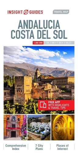 Insight Guides Travel Map Andalucia & Costa del Sol