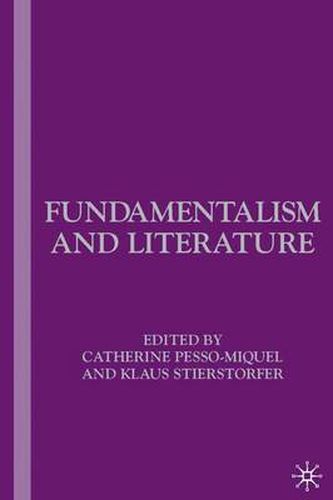 Cover image for Fundamentalism and Literature