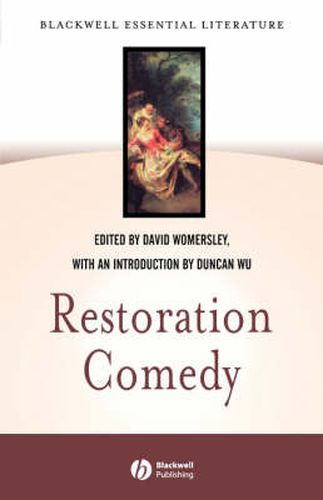 Cover image for Restoration Comedy