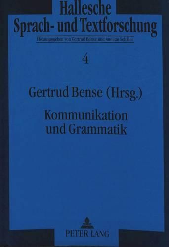 Cover image for Kommunikation Und Grammatik