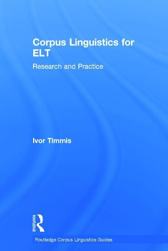 Cover image for Corpus Linguistics for ELT: Research and Practice