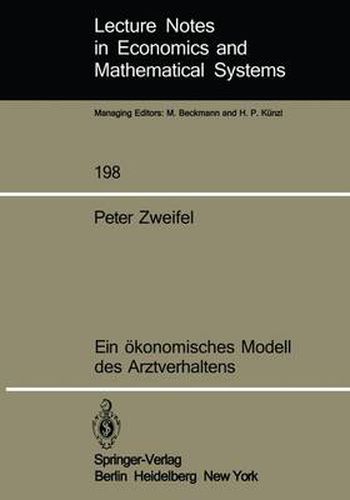 Cover image for Ein Okonomisches Modell Des Arztverhaltens