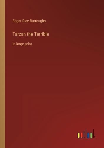 Cover image for Tarzan the Terrible