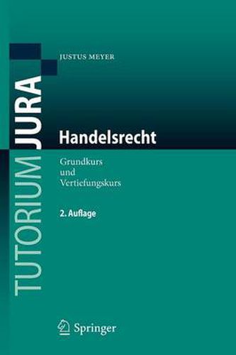 Cover image for Handelsrecht: Grundkurs und Vertiefungskurs