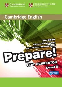 Cover image for Cambridge English Prepare! Test Generator Level 6 CD-ROM