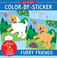 Cover image for My First Color-By-Sticker - Furry Friends