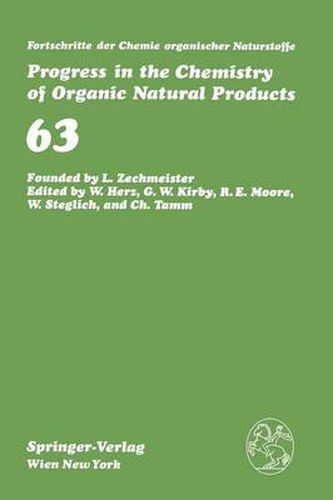 Cover image for Fortschritte der Chemie organischer Naturstoffe / Progress in the Chemistry of Organic Natural Products