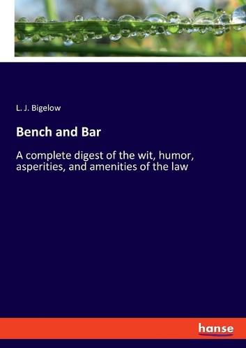 Cover image for Bench and Bar