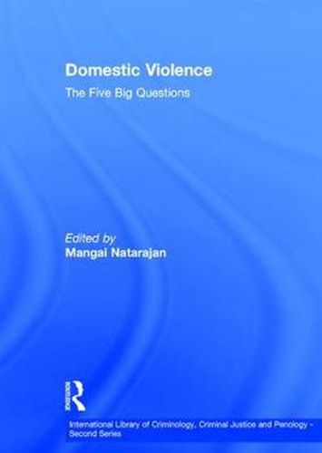 Cover image for Domestic Violence: The Five Big Questions