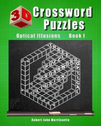 Cover image for 3D Crossword Puzzles: Optical Illusions Book I