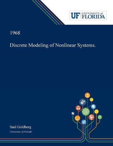 Cover image for Discrete Modeling of Nonlinear Systems.