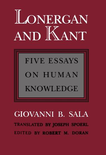 Cover image for Lonergan and Kant