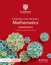 Cover image for Cambridge Lower Secondary Mathematics Learner's Book 9 with Digital Access (1 Year)