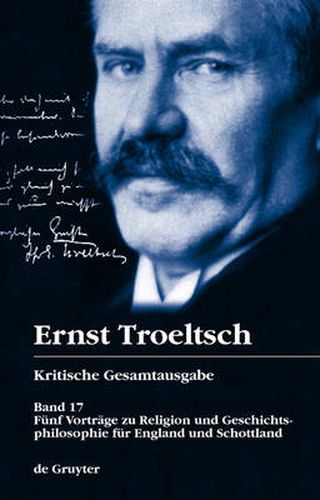 Cover image for Funf Vortrage zu Religion und Geschichtsphilosophie fur England und Schottland