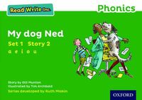 Cover image for Read Write Inc. Phonics: Green Set 1 Storybook 2 My Dog Ned