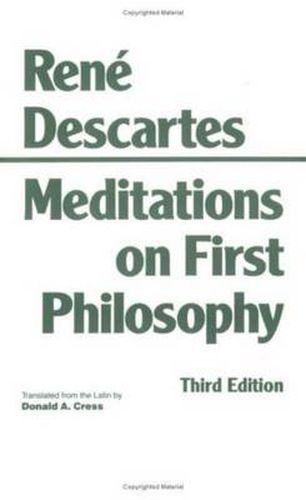 Cover image for Meditations on First Philosophy