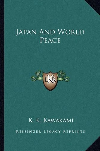 Japan and World Peace