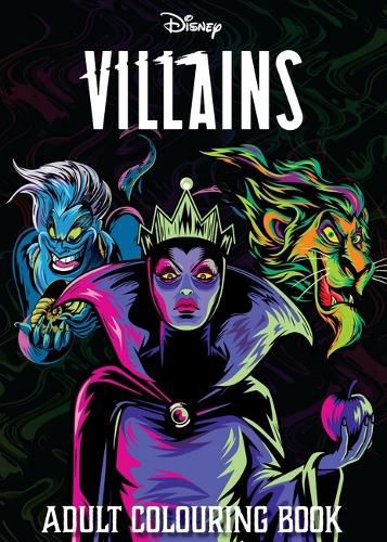 Cover image for Disney Villains: Adult Colouring Book