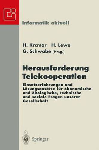 Cover image for Herausforderung Telekooperation