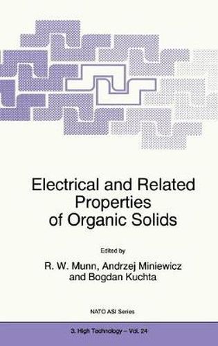 Cover image for Electrical and Related Properties of Organic Solids