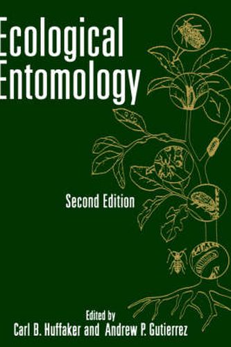 Cover image for Ecological Entomology