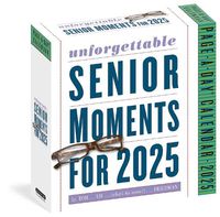Cover image for Unforgettable Senior Moments Page-A-Day Calendar 2025