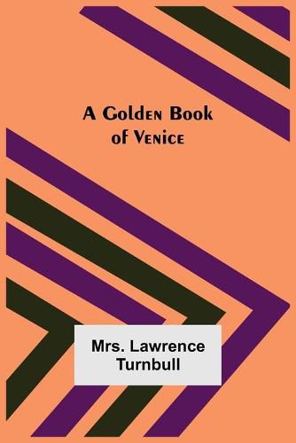 Cover image for A Golden Book of Venice