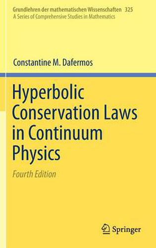 Cover image for Hyperbolic Conservation Laws in Continuum Physics