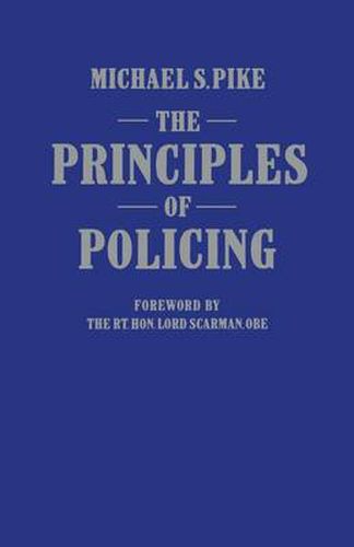 Cover image for The Principles of Policing