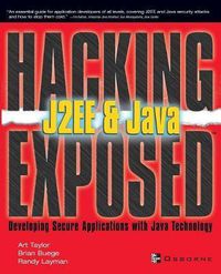 Cover image for Hacking Exposed J2EE & Java: Developing Secure Web Applications with Java Technology