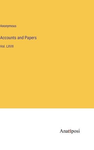 Cover image for Accounts and Papers