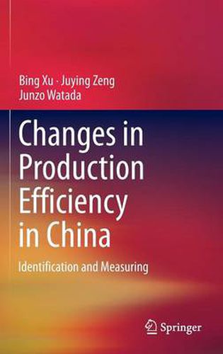 Cover image for Changes in Production Efficiency in China: Identification and Measuring