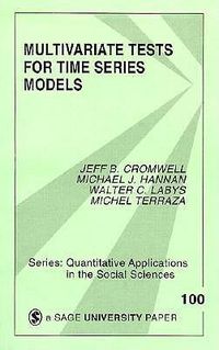 Cover image for Multivariate Tests for Time Series Models
