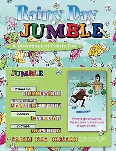 Cover image for Rainy Day Jumble (R): A Downpour of Puzzle Fun