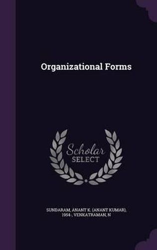 Cover image for Organizational Forms