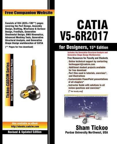 Cover image for CATIA V5-6R2017 for Designers