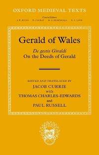 Cover image for Gerald of Wales