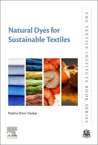 Cover image for Natural Dyes for Sustainable Textiles