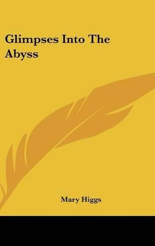 Cover image for Glimpses Into the Abyss