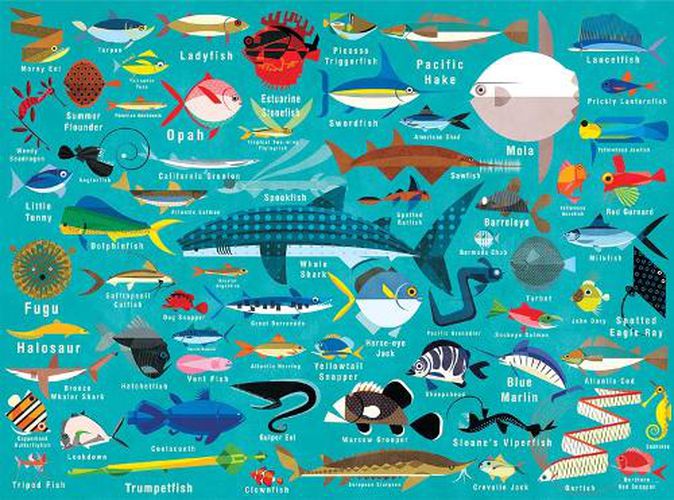 Cover image for Ocean Life 1000 Piece Family Puzzle