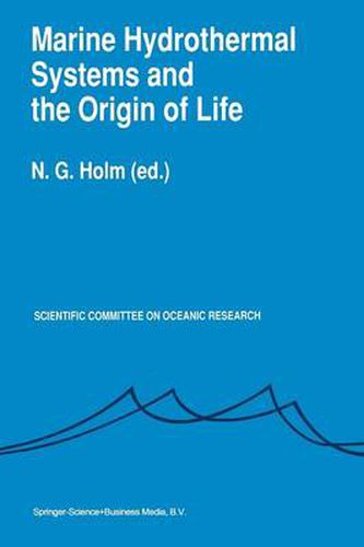 Cover image for Marine Hydrothermal Systems and the Origin of Life: Report of SCOR Working Group 91