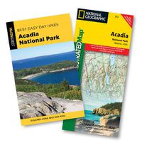 Cover image for Best Easy Day Hiking Guide and Trail Map Bundle: Acadia National Park