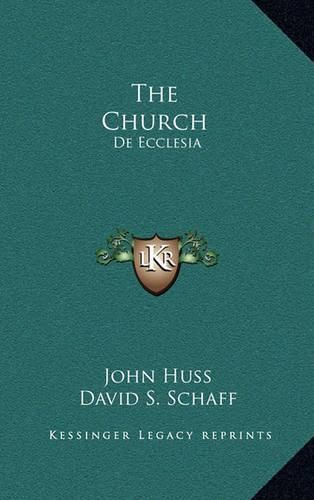 Cover image for The Church: de Ecclesia