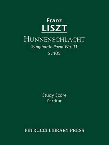 Cover image for Hunnenschlacht, S.105: Study score