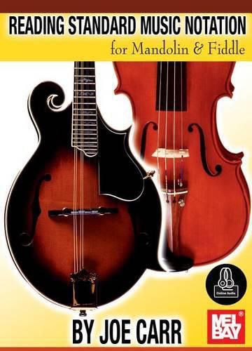 Cover image for Reading Standard Music Notation for Mandolin & Fiddle